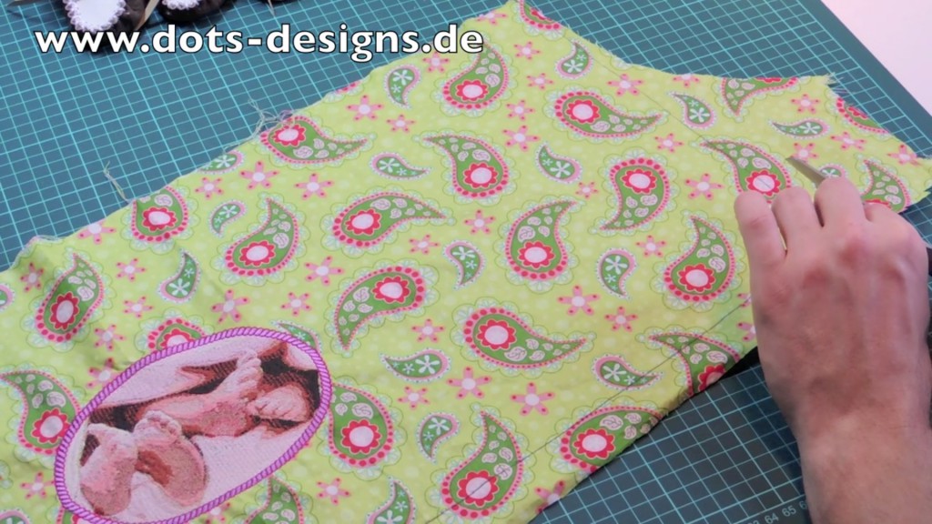 Aussenstoff ausschneiden
