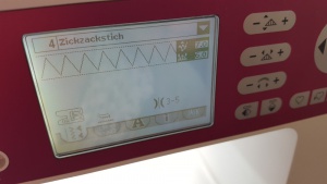 Zickzackstich richtig einstellen