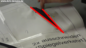 Schnittmuster übertragen